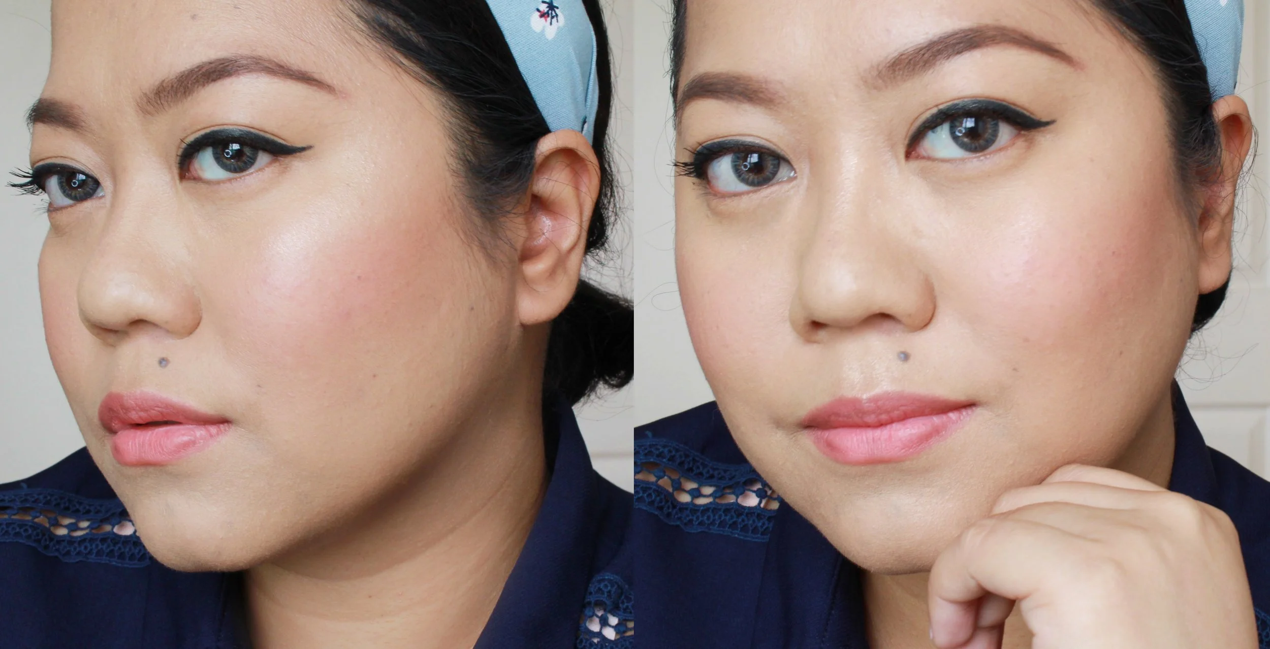 Using the Inglot AMC Face Blush in 93 and Face and Body Illuminator in 69