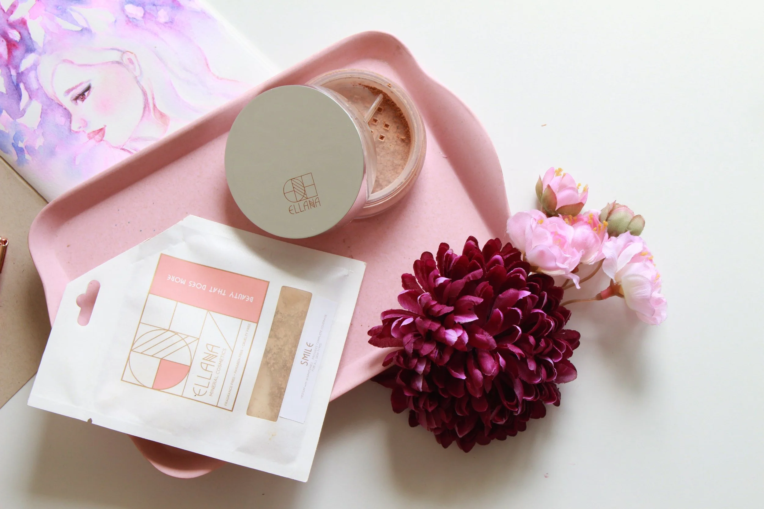 Mineral Cosmetics 1 The Ellana Mineral Concealer and Foundation is all about COVERAGE — Project Vanity