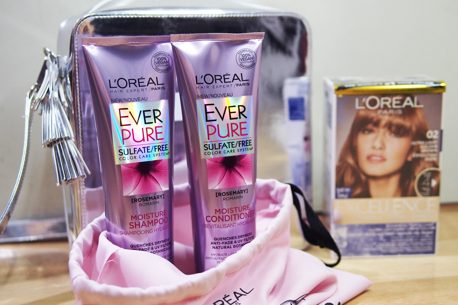 L’Oreal Paris Ever Pure Moisture Conditioner (P350 each), L’Oreal Paris Excellence Fashion Ultra Lights (P399)