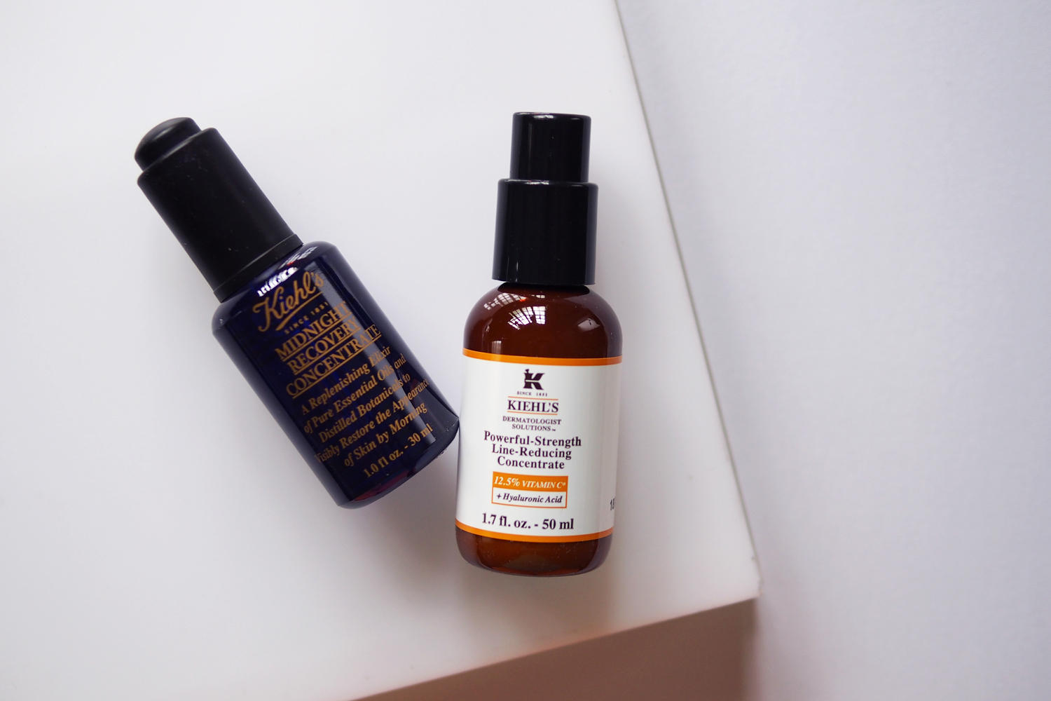 Midnight Recovery Concentrate (P2,895/30ml), Powerful Strength Line Reducing Concentrate (P3,675/50ml)