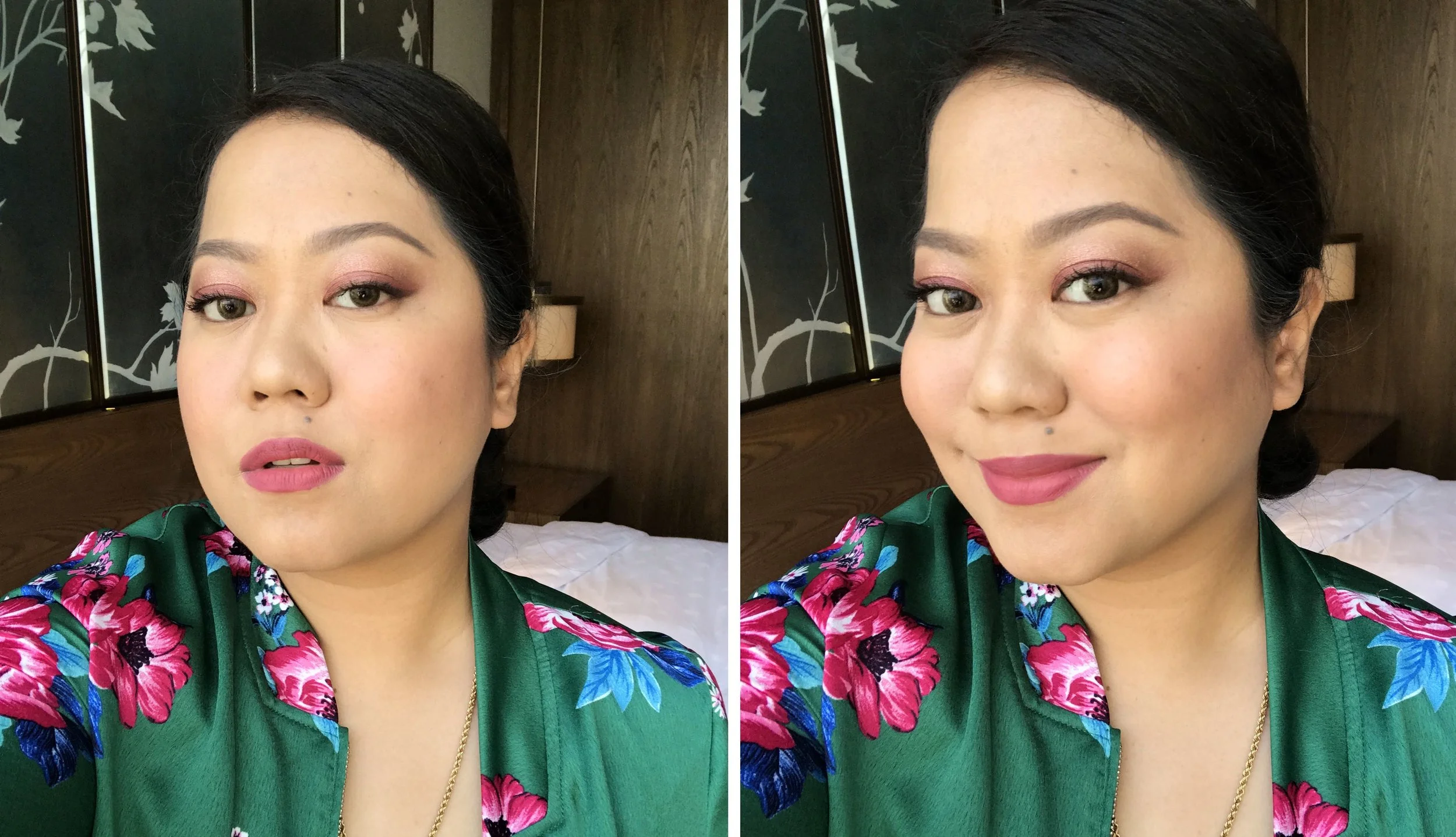 Serving some serious brow beauty