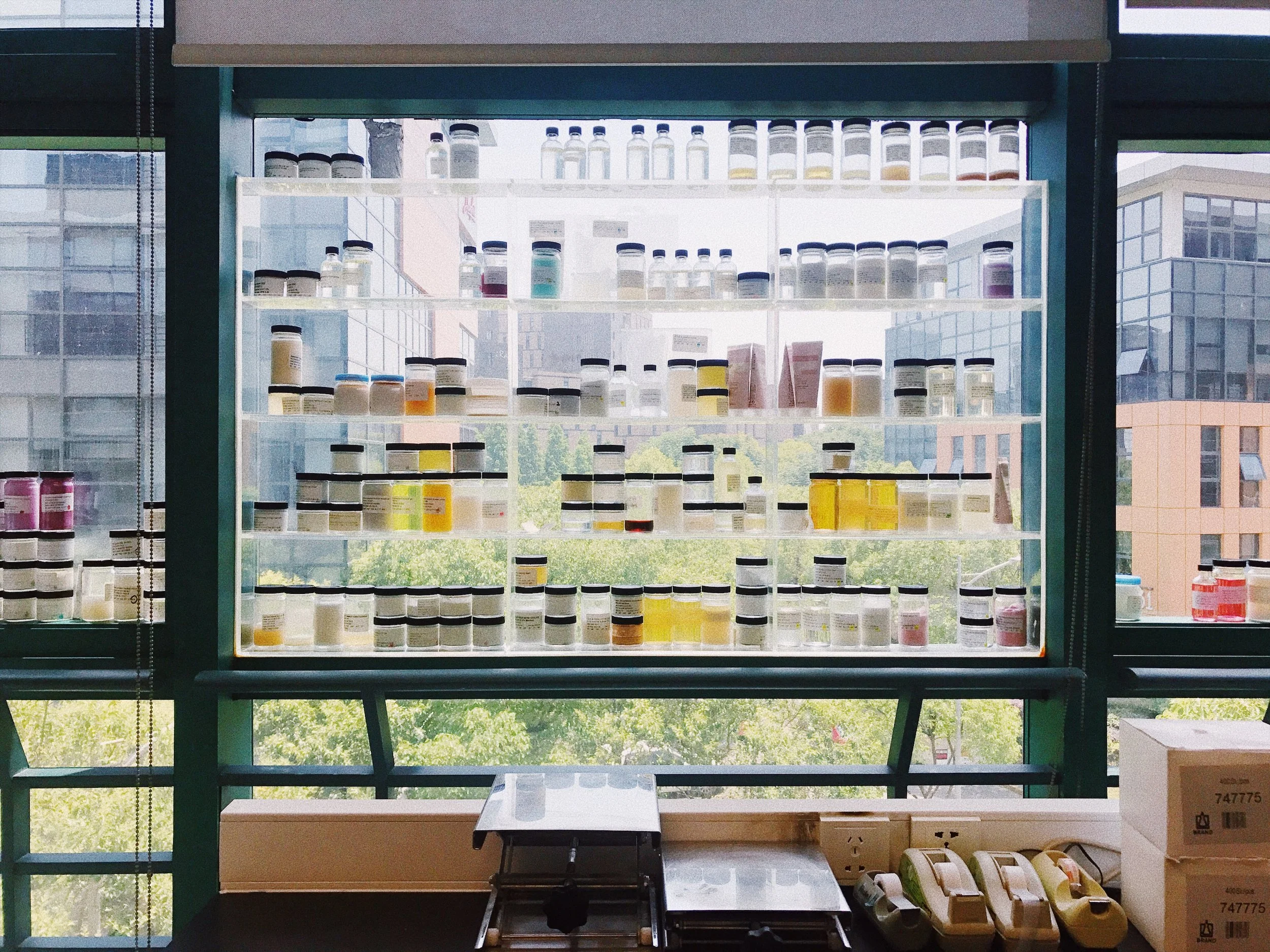 This is how they test how products react when exposed to direct sunlight