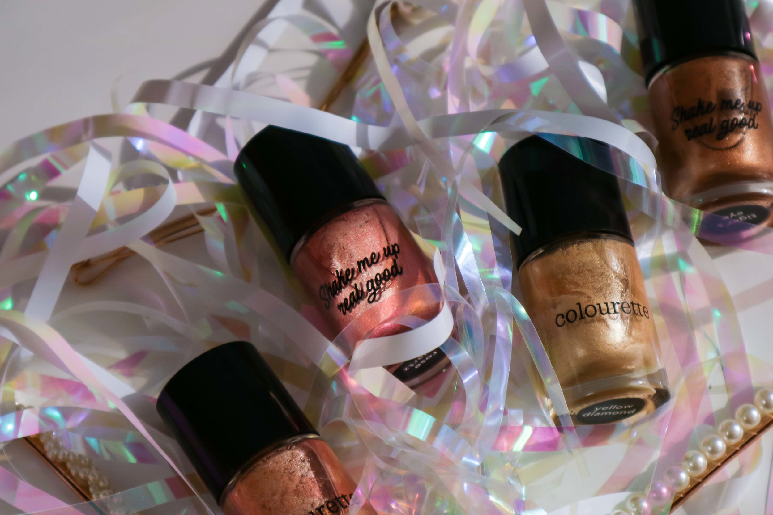 Bring out Rose Quartz’z undertones by mixing with a liquid blush. Just ONE dot will create a glowier blush.