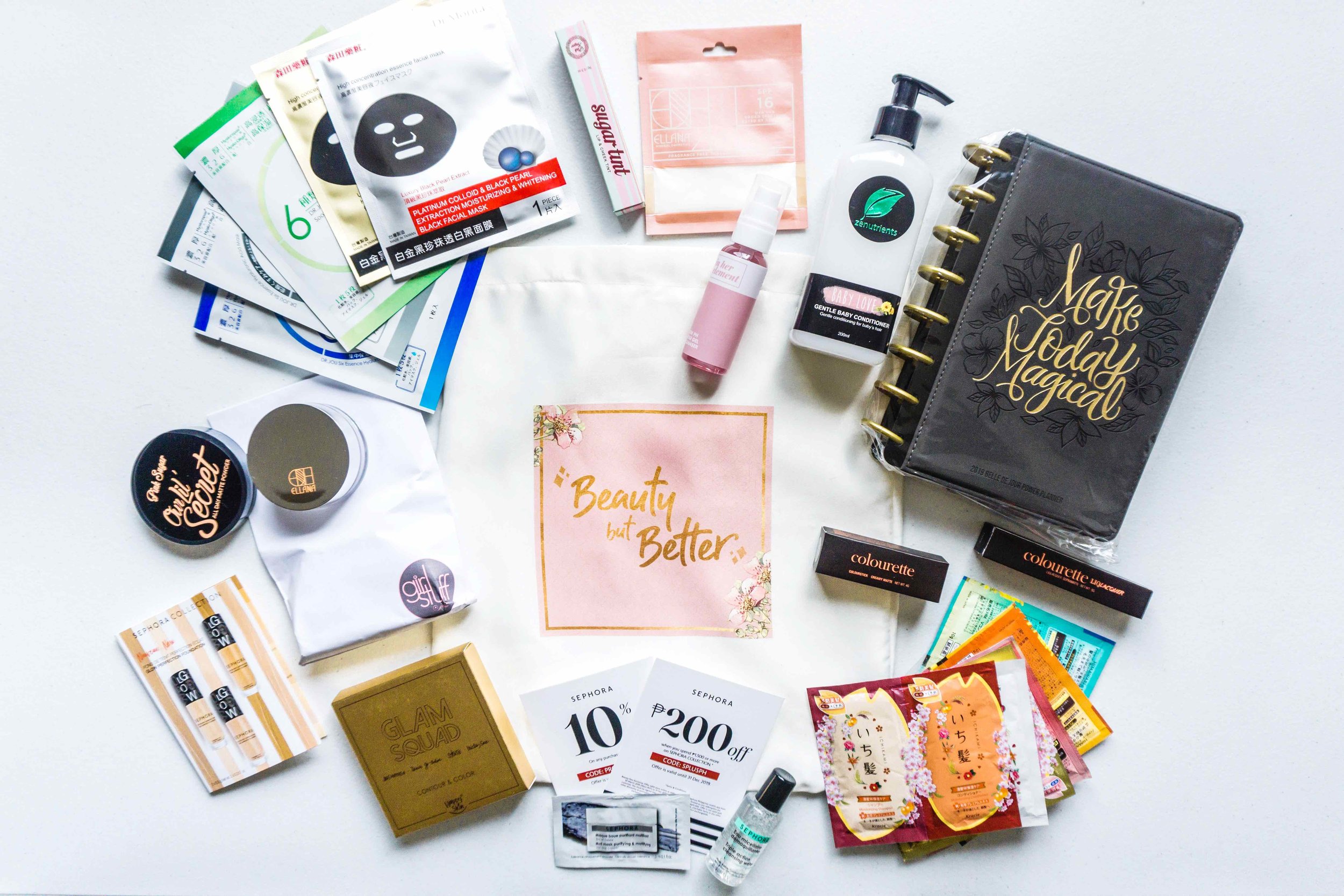 The Project Vanity 11th Anniversary gift bag is awesome, as always <3