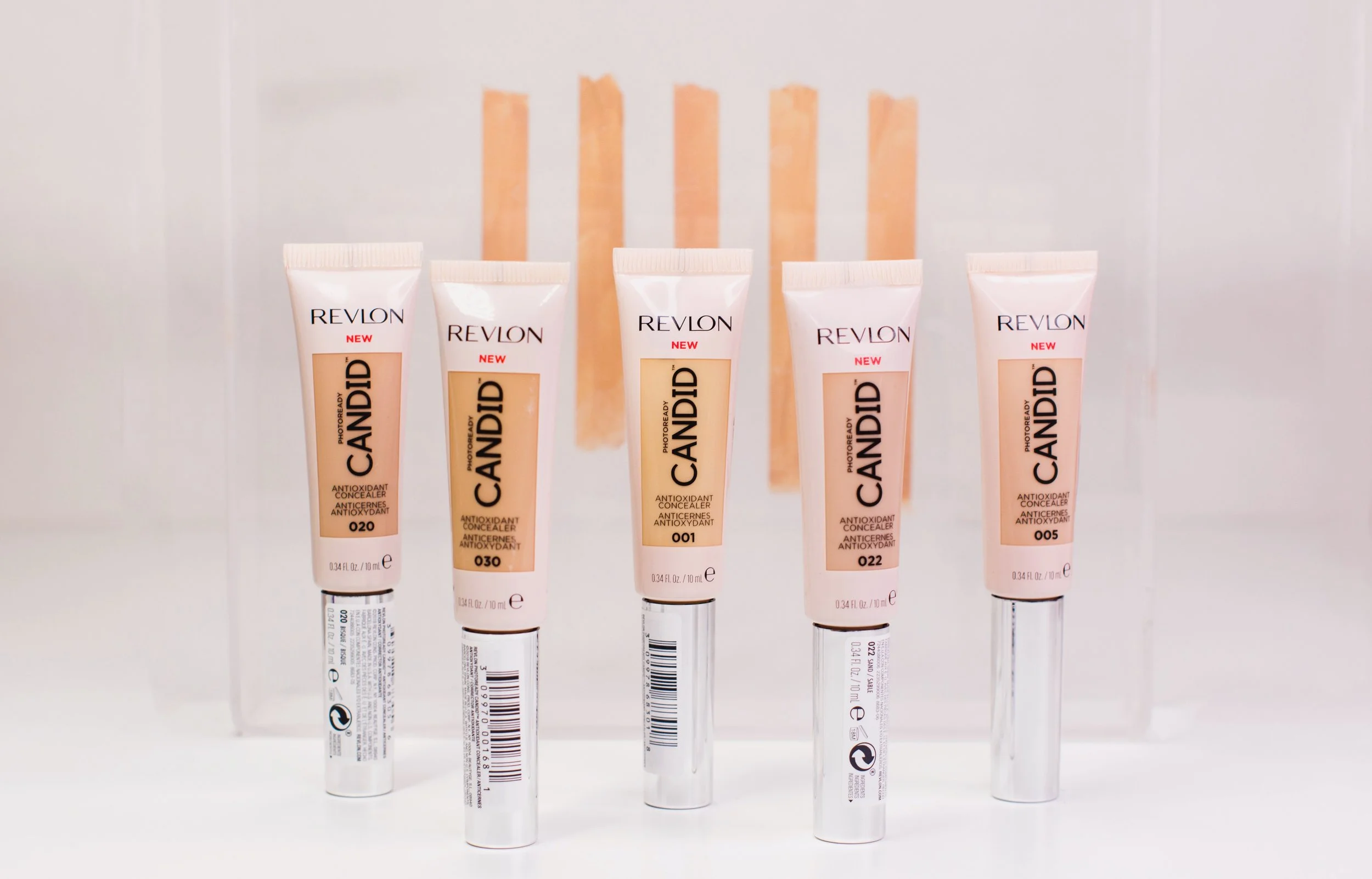 New from Revlon The Photoready Candid foundation, concealer, and