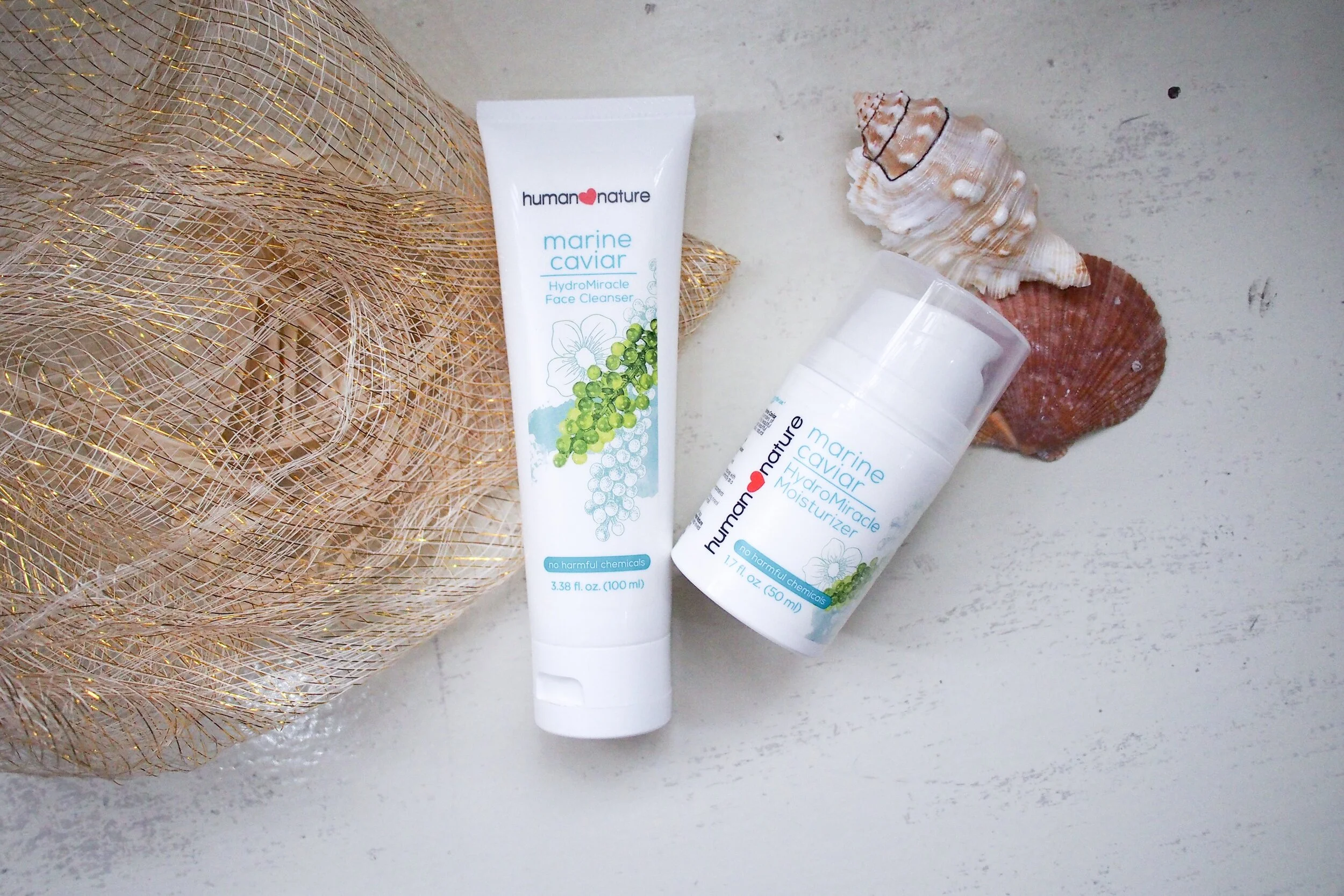 human nature skin care routine