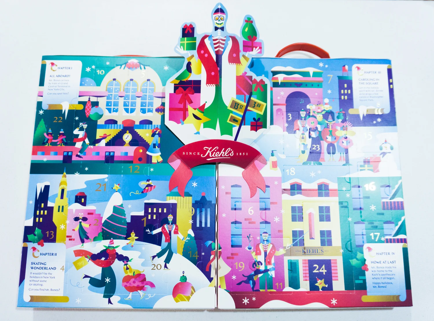 The Kiehl's Advent Calendar is one of the best holiday gifts to give
