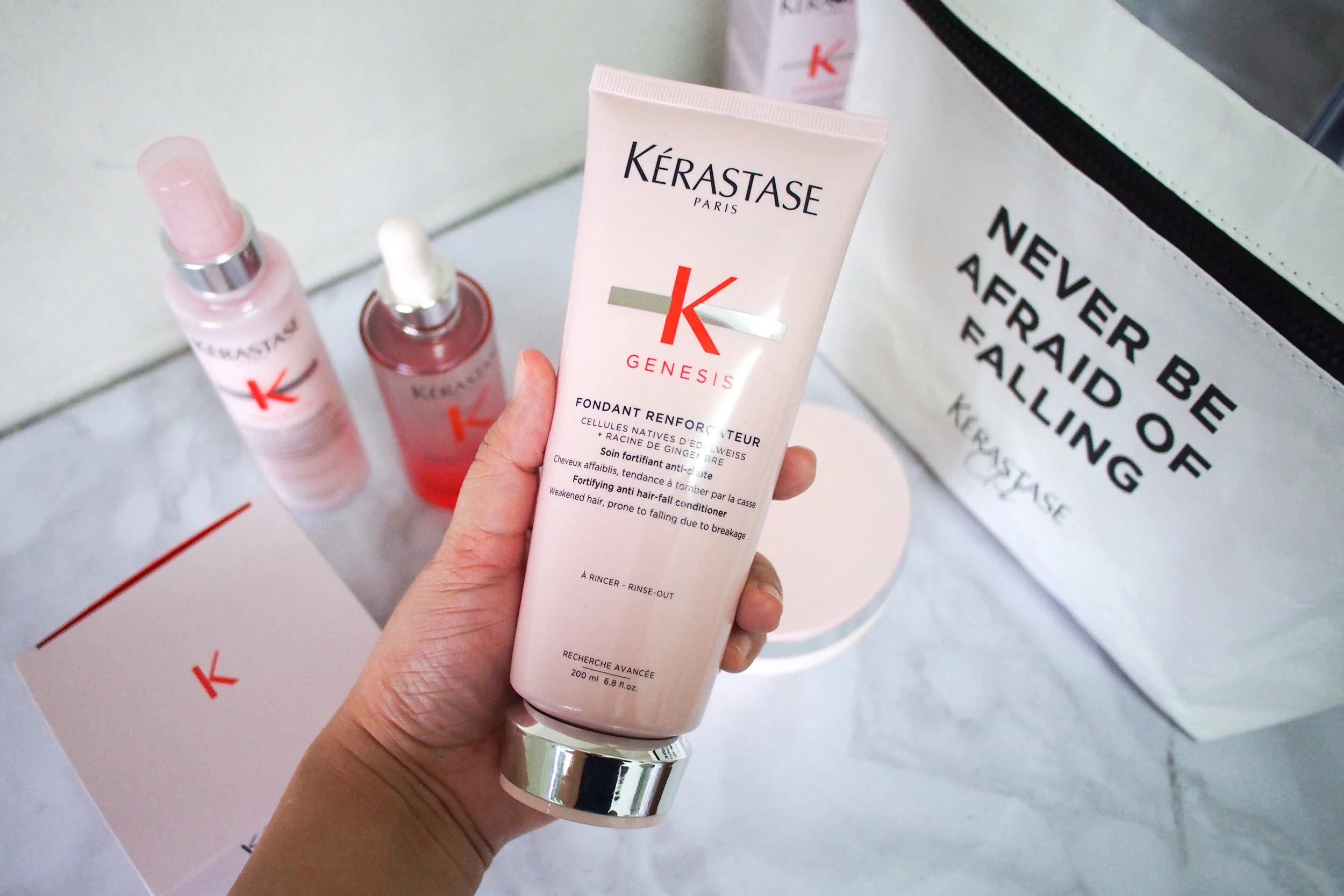 Sản phẩm nào đáng đầu tư từ dòng sản phẩm chống rụng tóc Kérastase Genesis  — Project Vanity