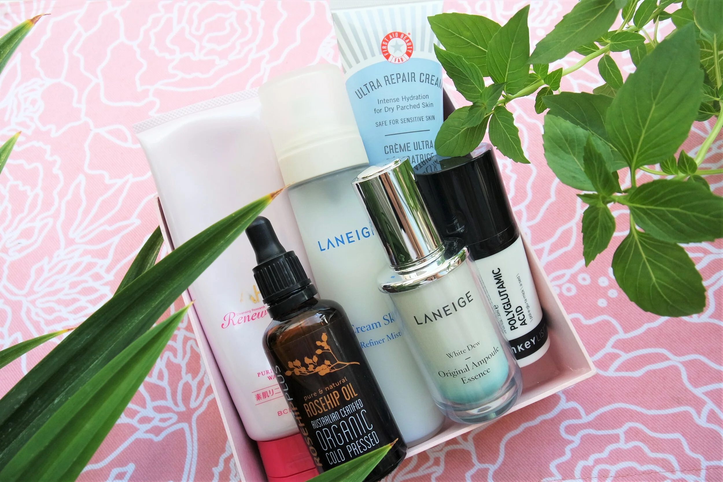 dry skin care routine in summer