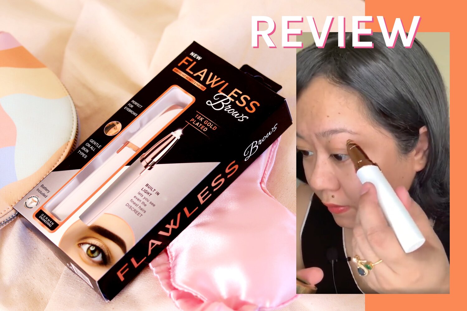 Flawless Brows Gadget Review: How and if it actually works — Project Vanity