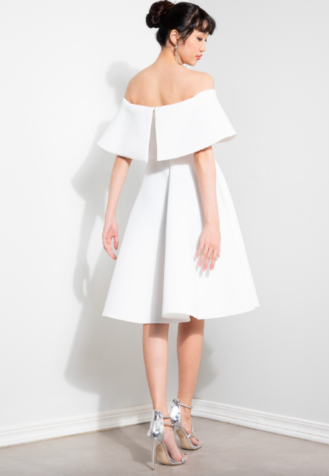 White Graduation Dress Outfit Idea Simple Dress For Graduation