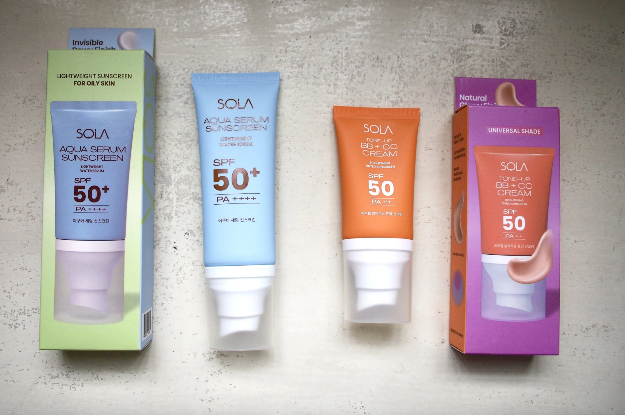 Lightweight and Affordable: The SOLA Aqua Serum Sunscreen and Tone-Up BB+CC Cream Review