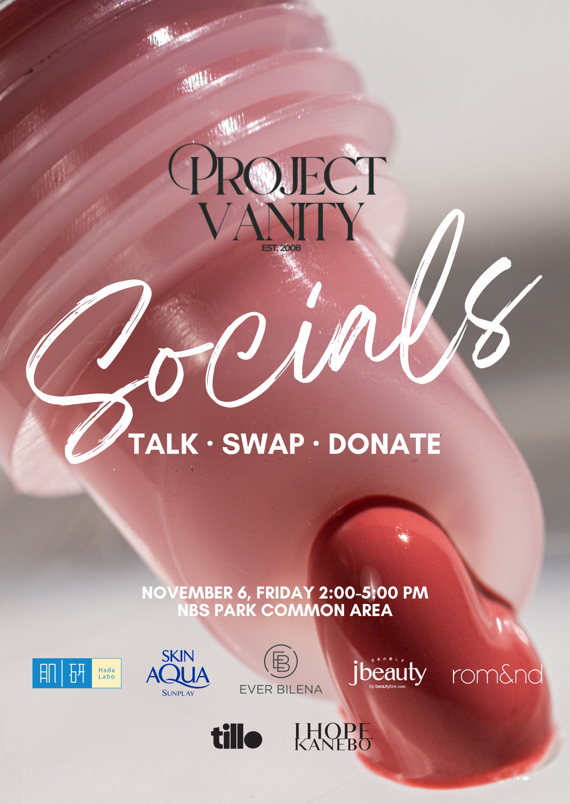 You’re invited to the first Project Vanity Socials!