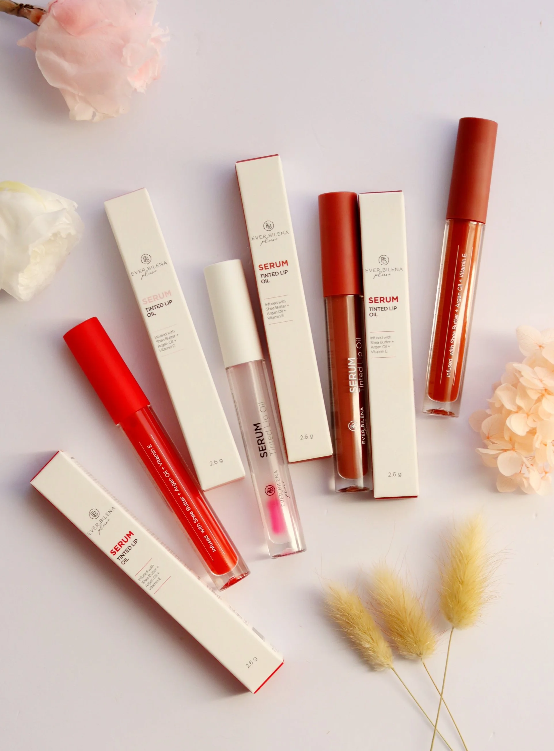 Review + Swatches The Ever Bilena Plus Serum Tinted Lip Oil — Project