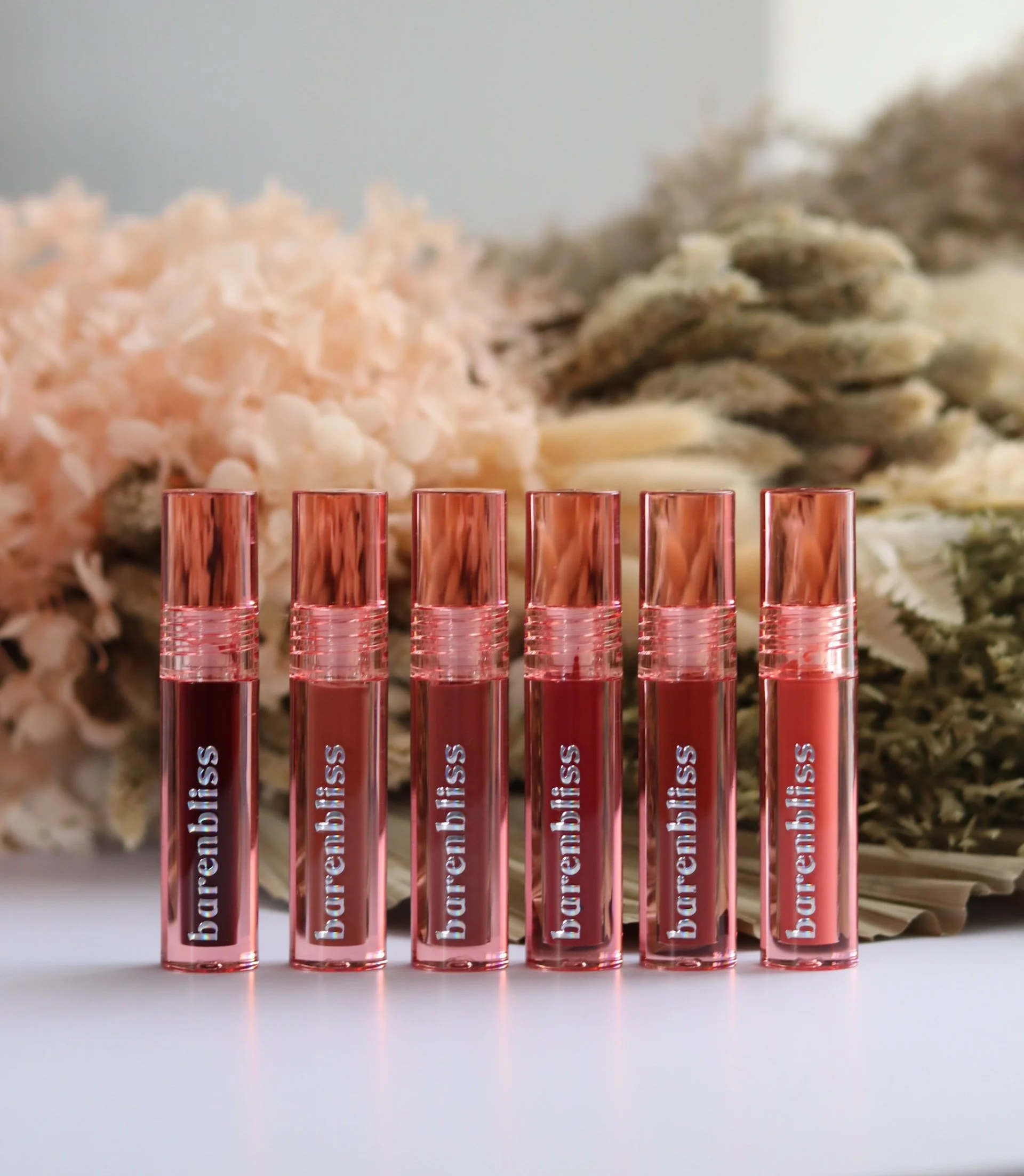 Lip Swatches New Shades of The Barenbliss Peach Makes Perfect Lip Tint