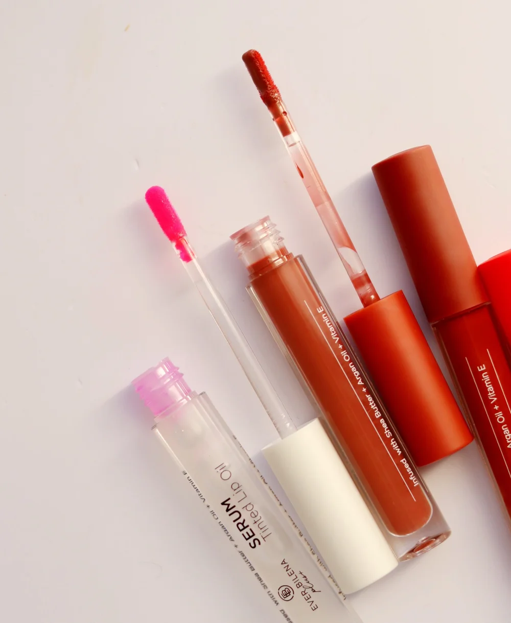 Review + Swatches The Ever Bilena Plus Serum Tinted Lip Oil — Project