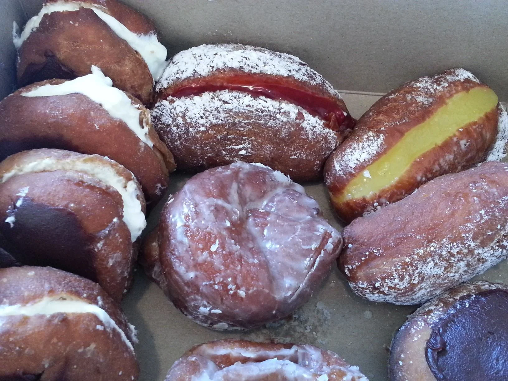 A box of donut heaven from Culbert's Bakery in Goderich. Photo by Lana Carillo.