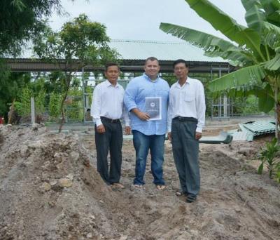 Finalizing the purchase of the land for the first Bible College in Southern Vietnam