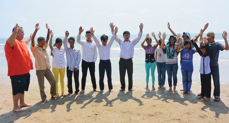 Baptism of the latest New Believers