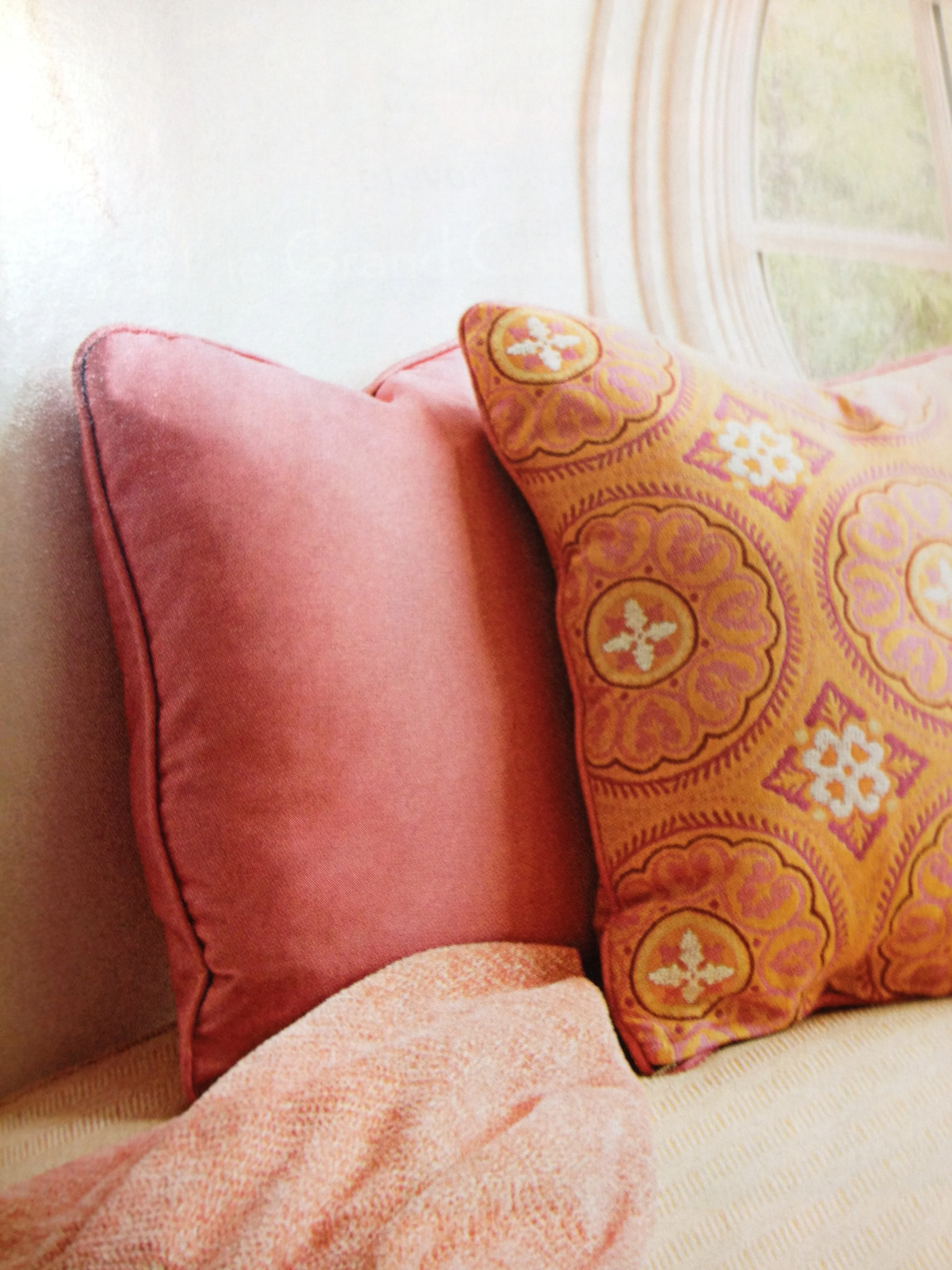  Custom fabrics, pillows, &nbsp;furniture and window treatments 