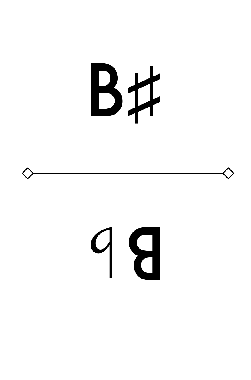 Note Name Card [B Back]