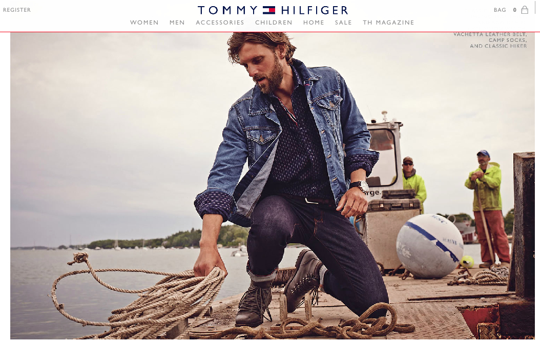 Tommy Hilfiger Shoot in Maine