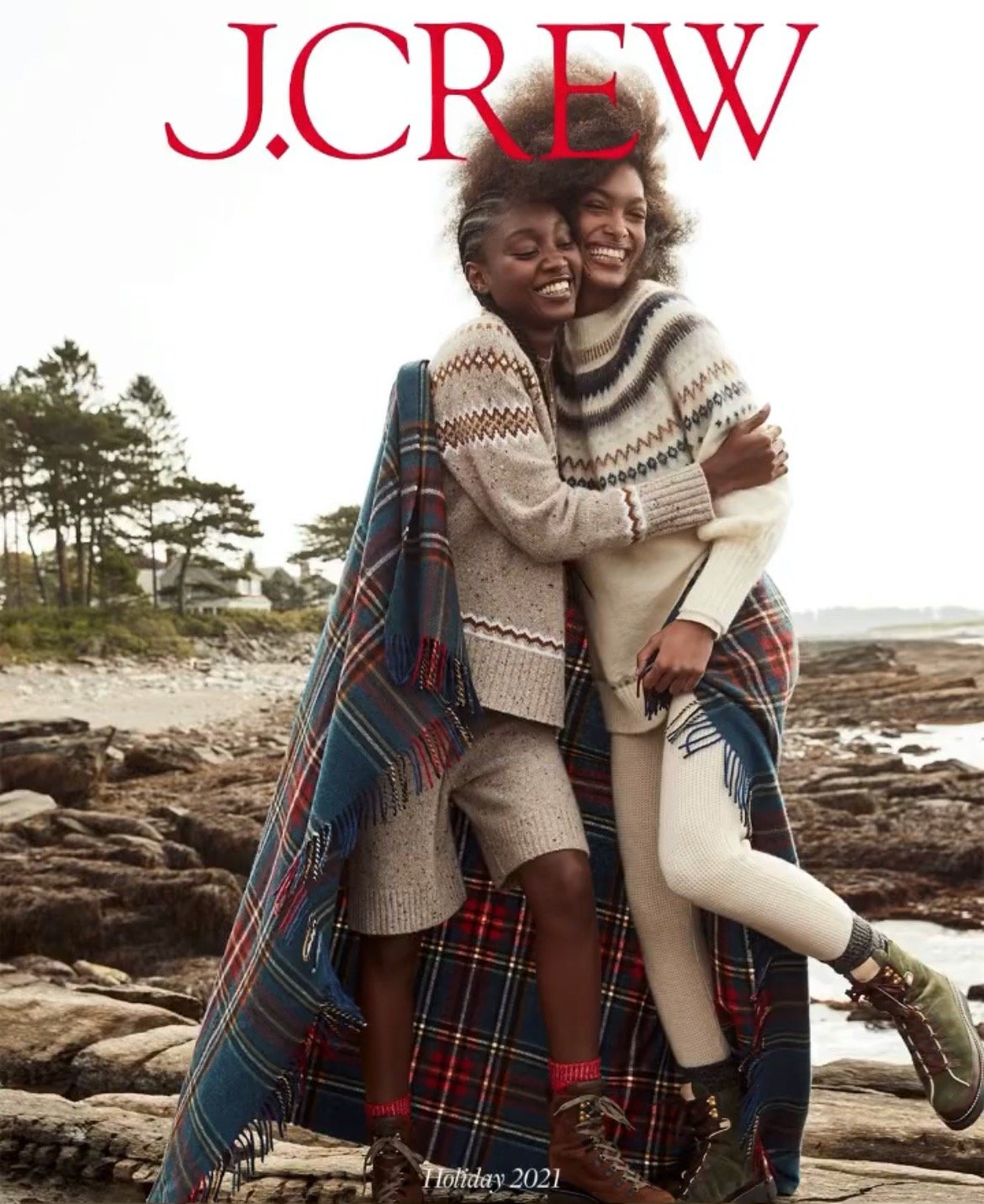 J Crew Fashion Campaign shot in Maine