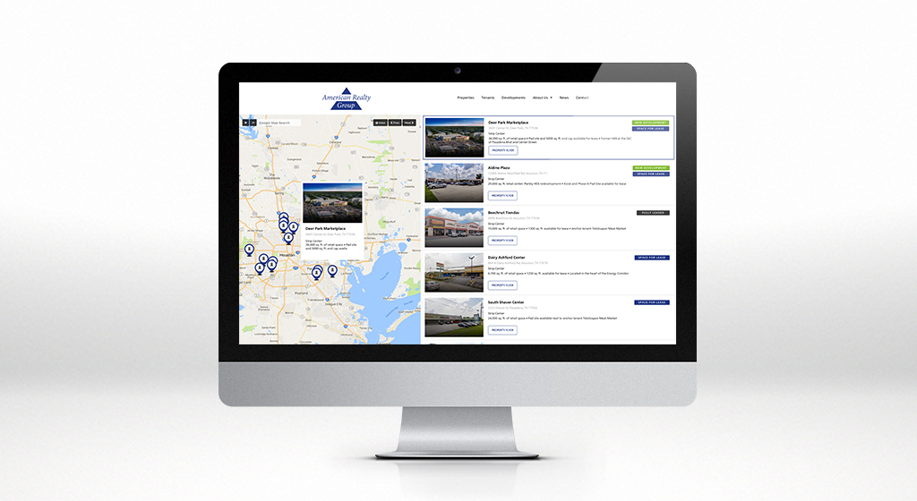 American Realty Group Properties Listings Page - Active