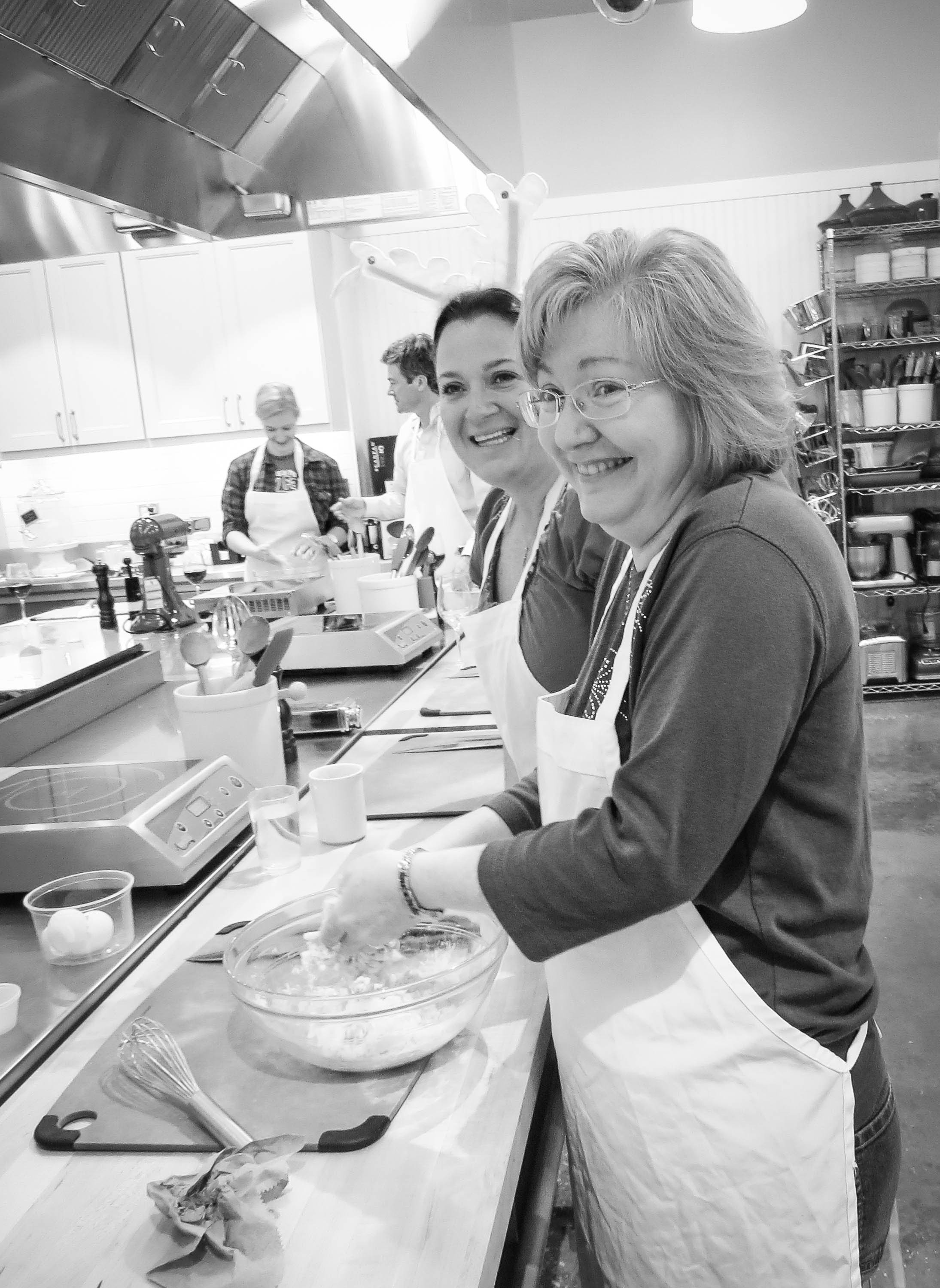 Lori Brandon and Melissa Troxel Make Pasta