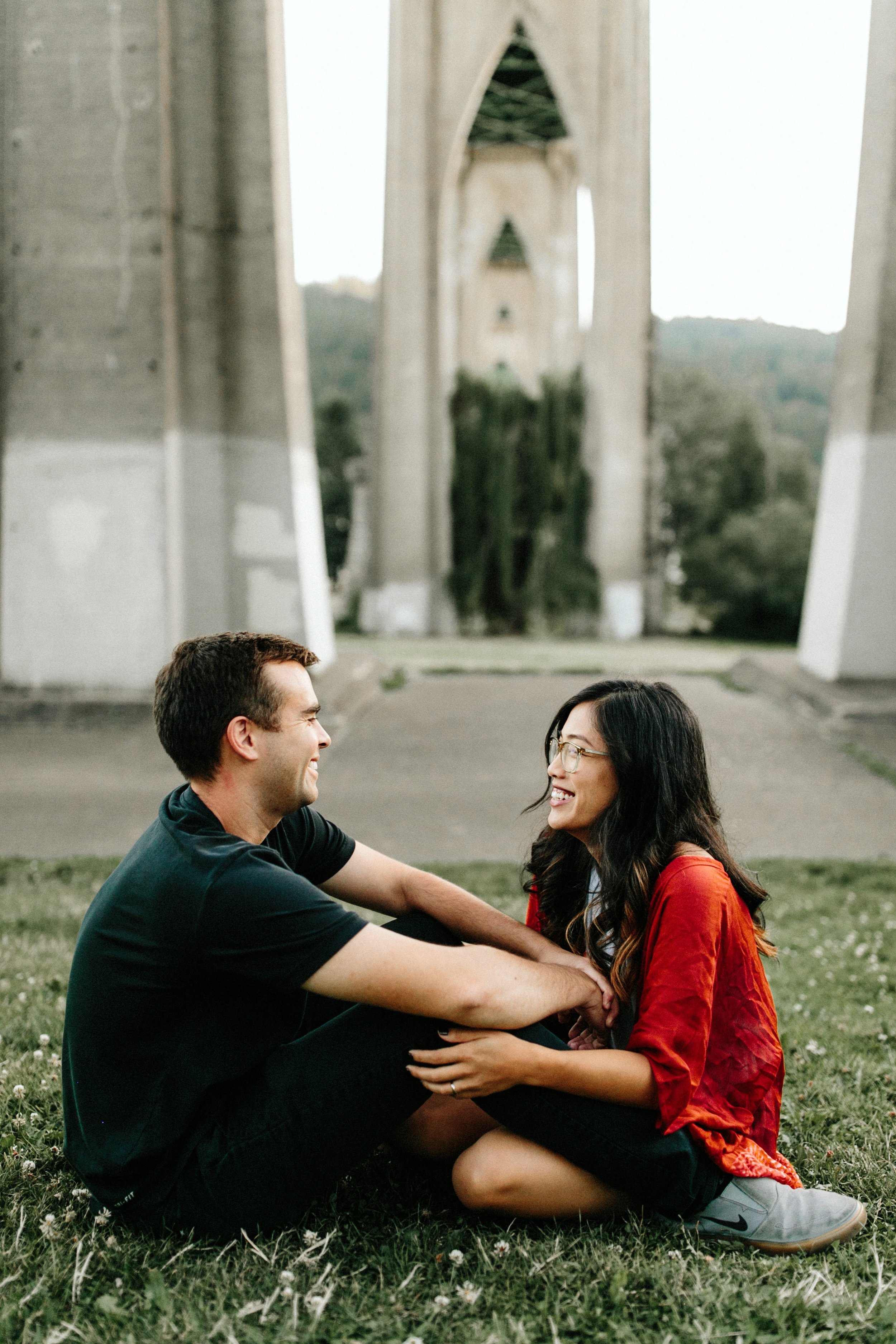 Cathedral Park | Nancy + Alex