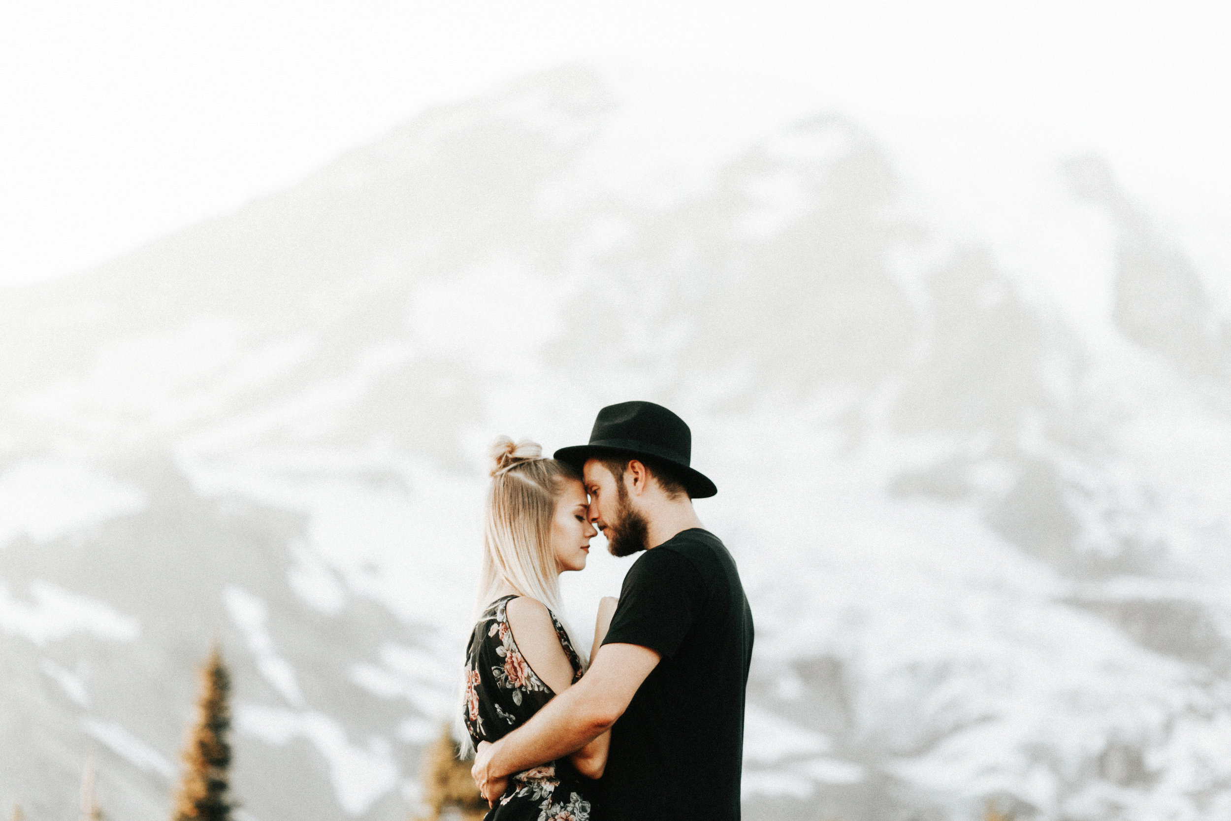 Mt. Rainier Engagement Session | Megan and Taylor