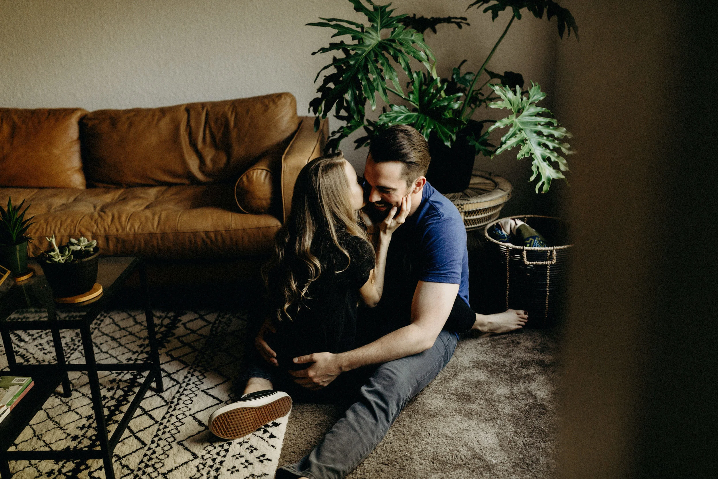 In Home Session | Emily and Scott