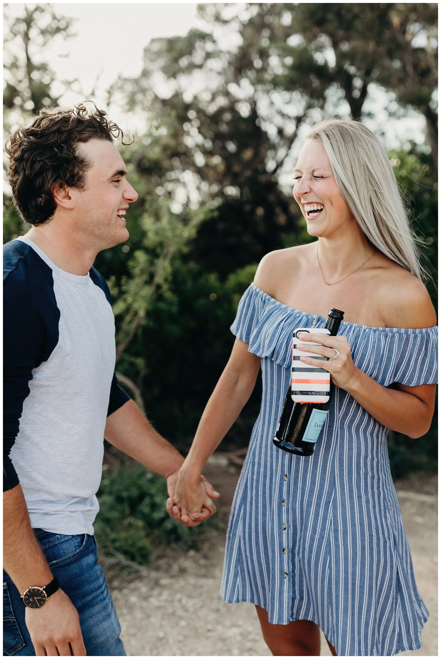 Proposal at Pennybacker Bridge