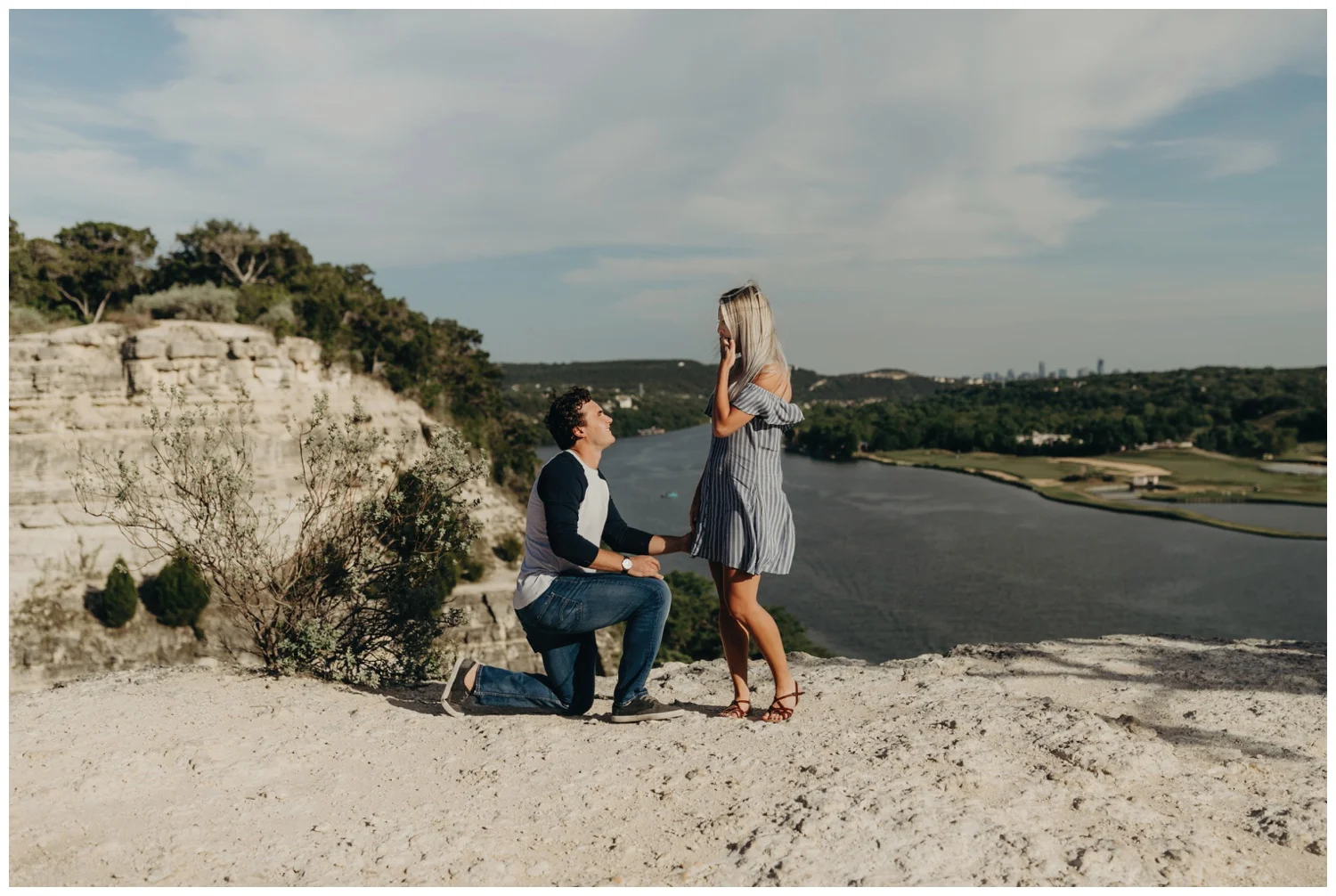 Pennybacker Bridge Proposal | Hayley + Brendan