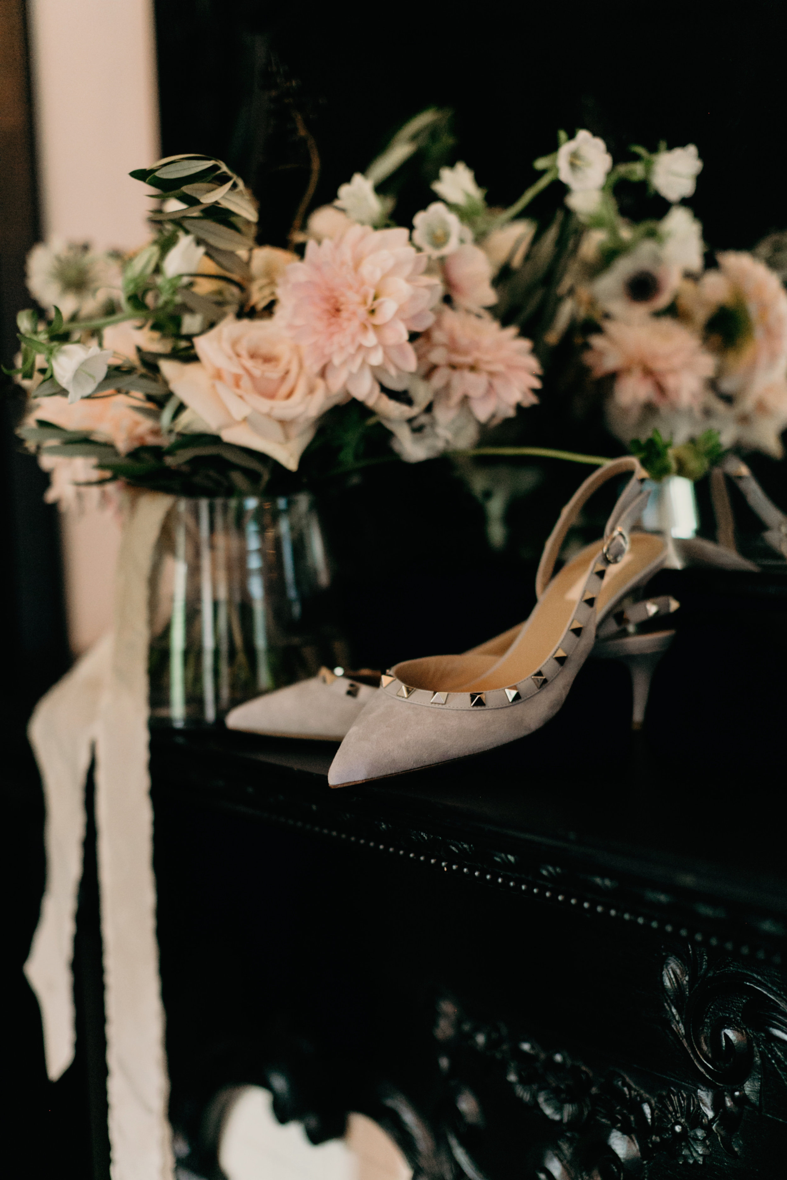 Intimate Wedding at Hotel Saint Cecilla | Gloria Goode photography | Wedding flowers inspiration