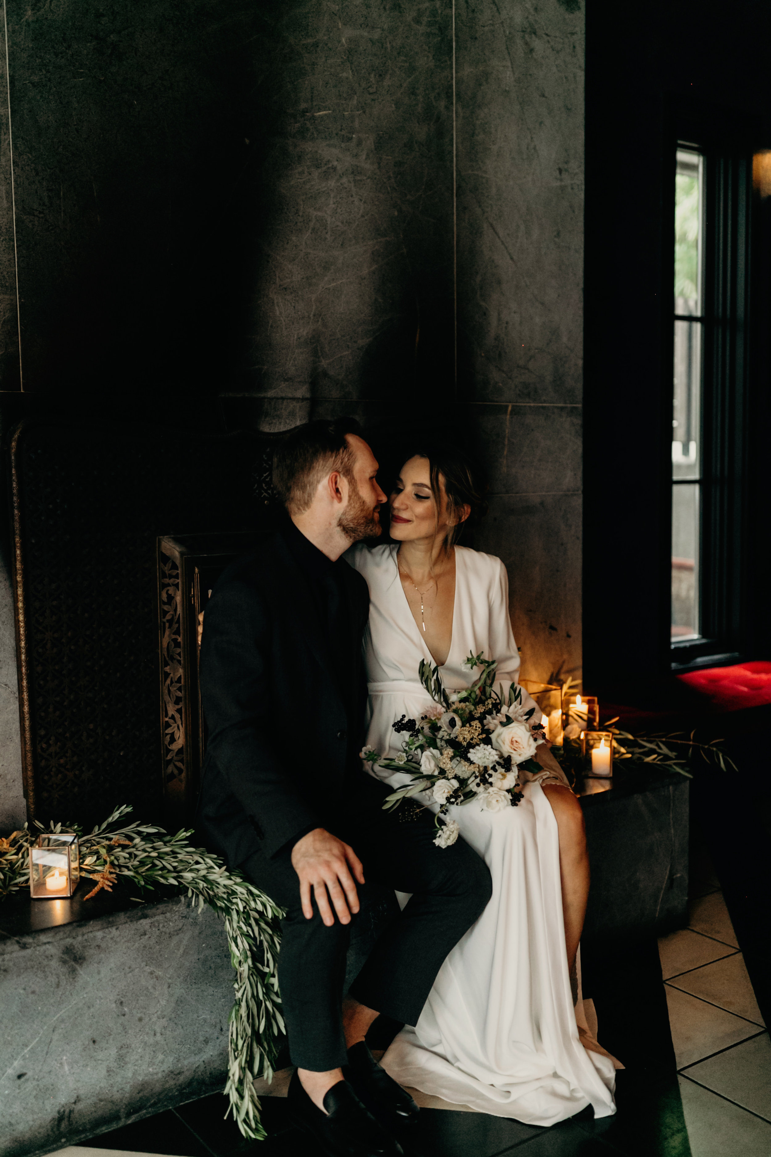 Intimate Wedding at Hotel Saint Cecilla | Gloria Goode photography