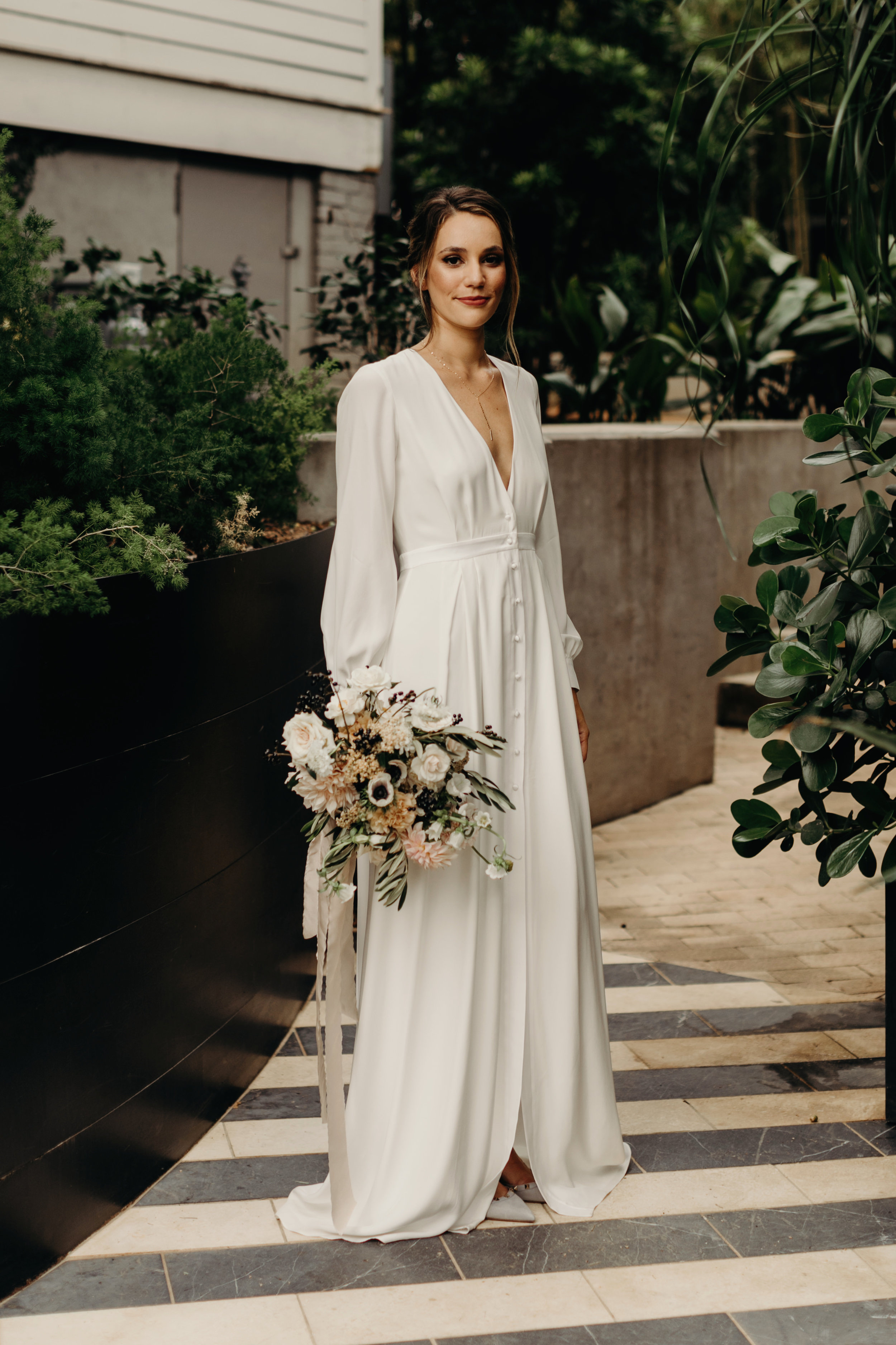 Intimate Wedding at Hotel Saint Cecilla | Gloria Goode photography
