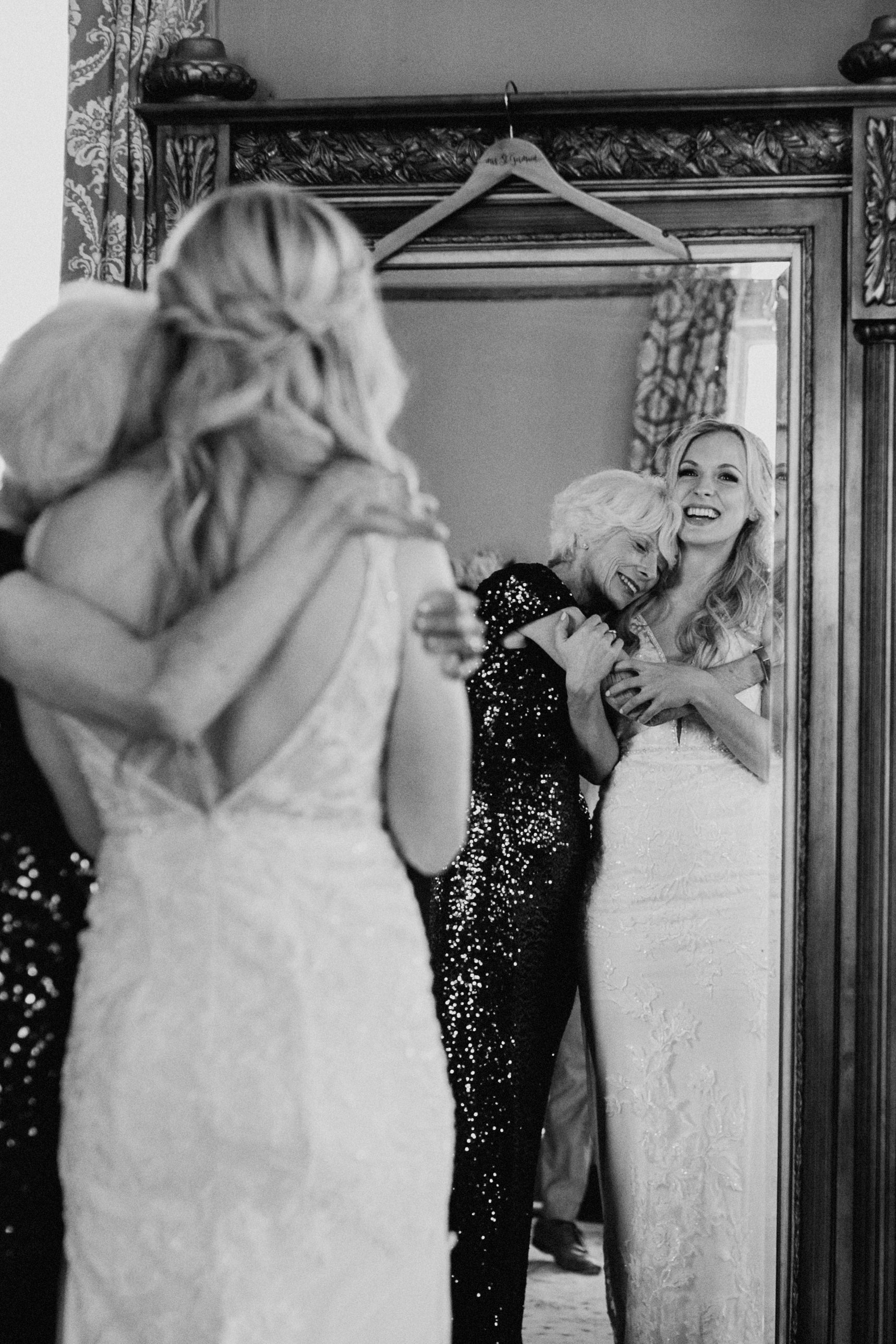 bride getting ready