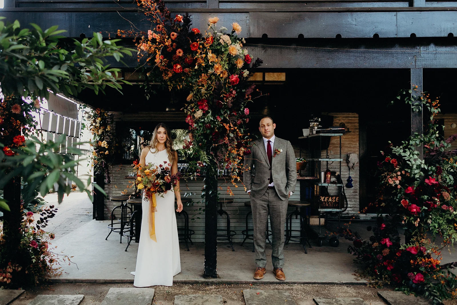 bride and groom