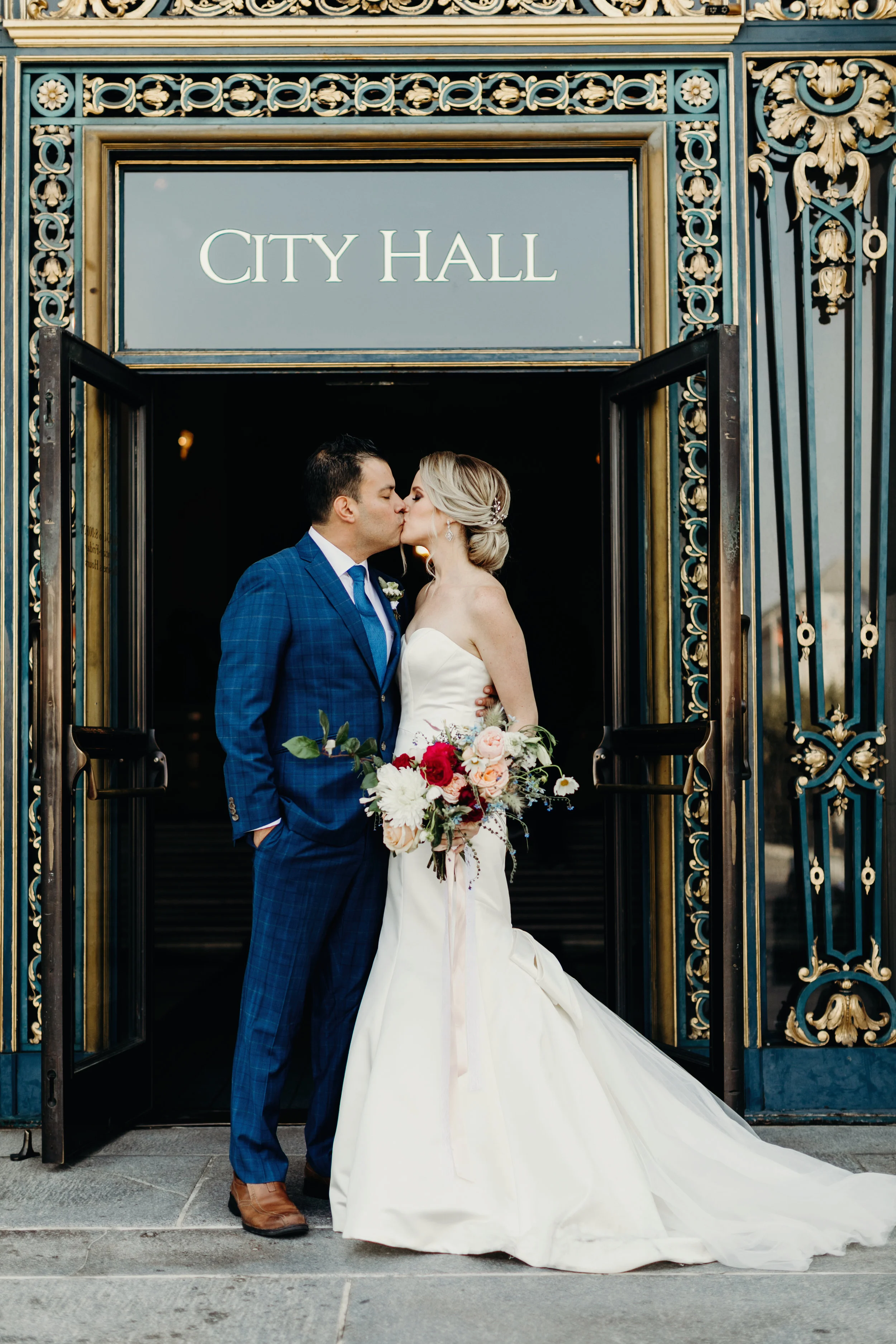 San Francisco City Hall Elopement | Sarah and Mike
