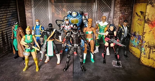 @npccomics Blackjacks Custom Action Figures Complete! This was a crazy learning curve with so much more to learn! I'll have more close up pictures of them later. 
What do you all think?!?!