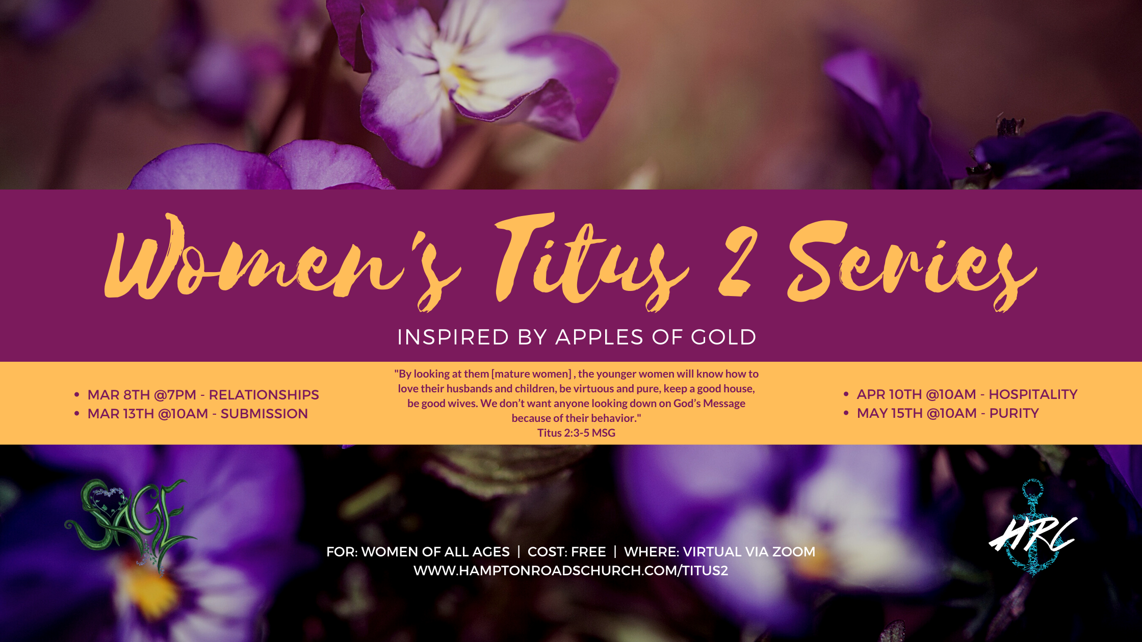 Women's Titus 2 Series: Purity