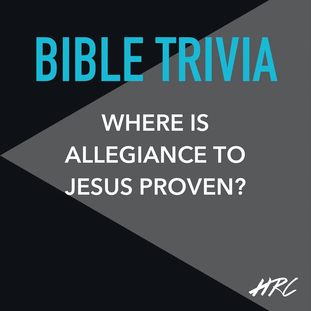 Allegiance to Jesus Christ isn&rsquo;t proven in big moments.

It&rsquo;s revealed in ordinary decisions &mdash;
the quiet choices no one else sees.

Every day answers the question:
Who&rsquo;s really in charge of your life?