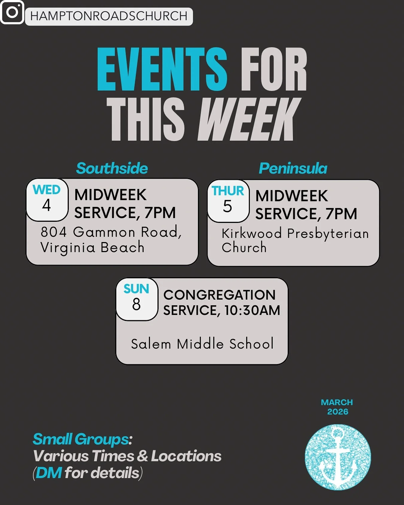 Spring is coming, why not &ldquo;spring&rdquo; into church with us this week?