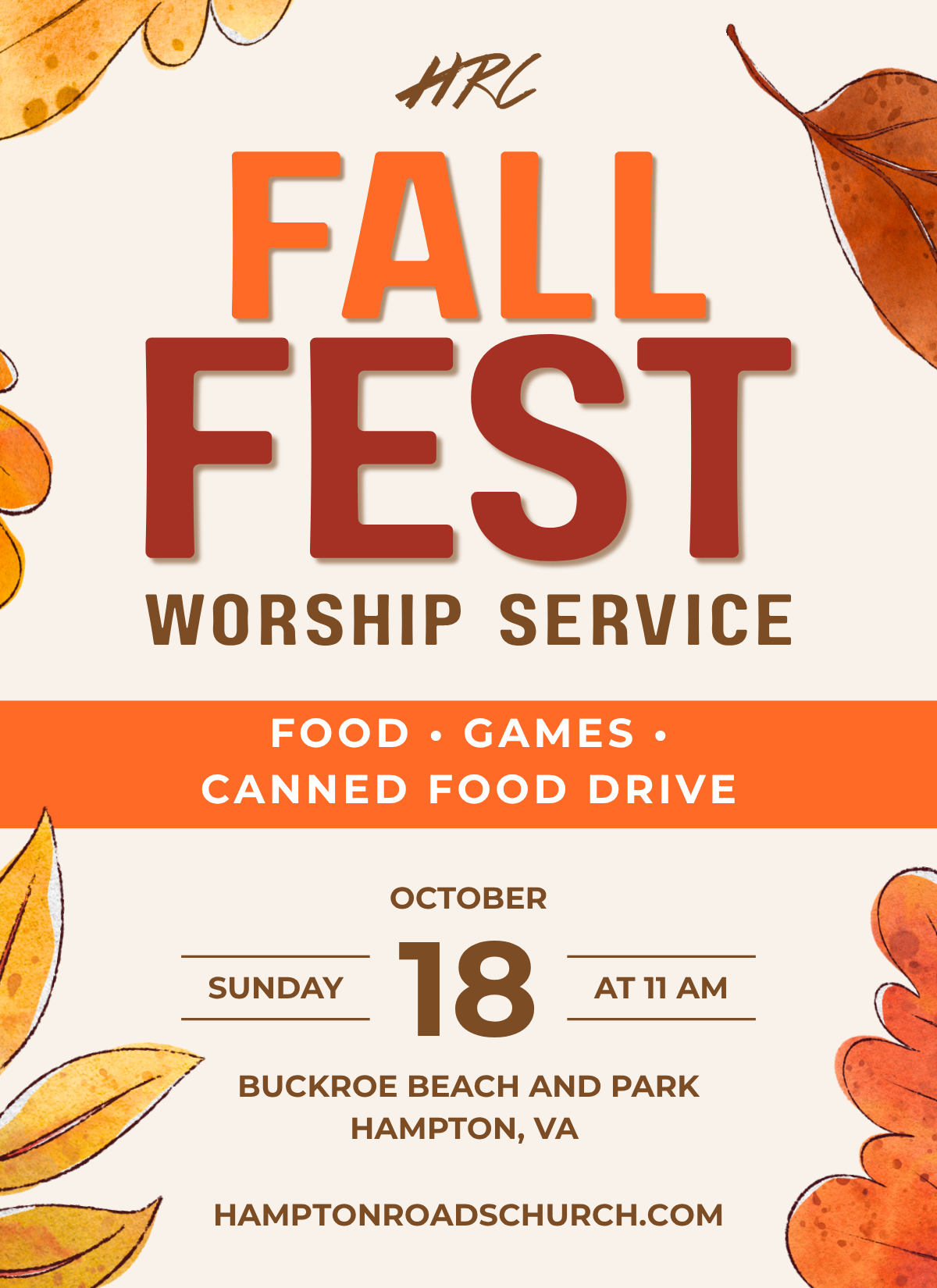 2026 HRC Fall Fest Worship Service