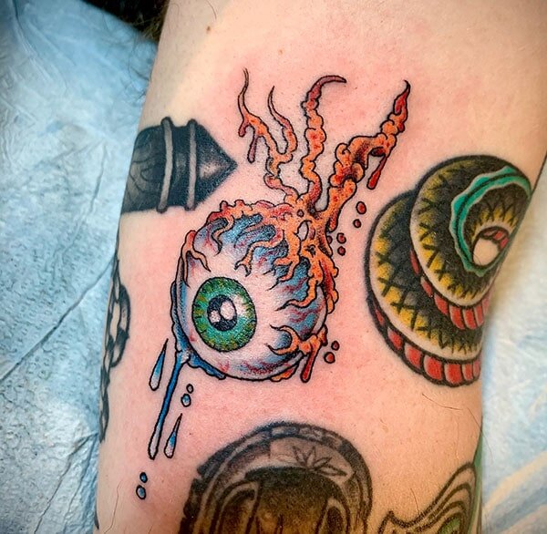 How are eyeball tattoos supposed to work  Quora
