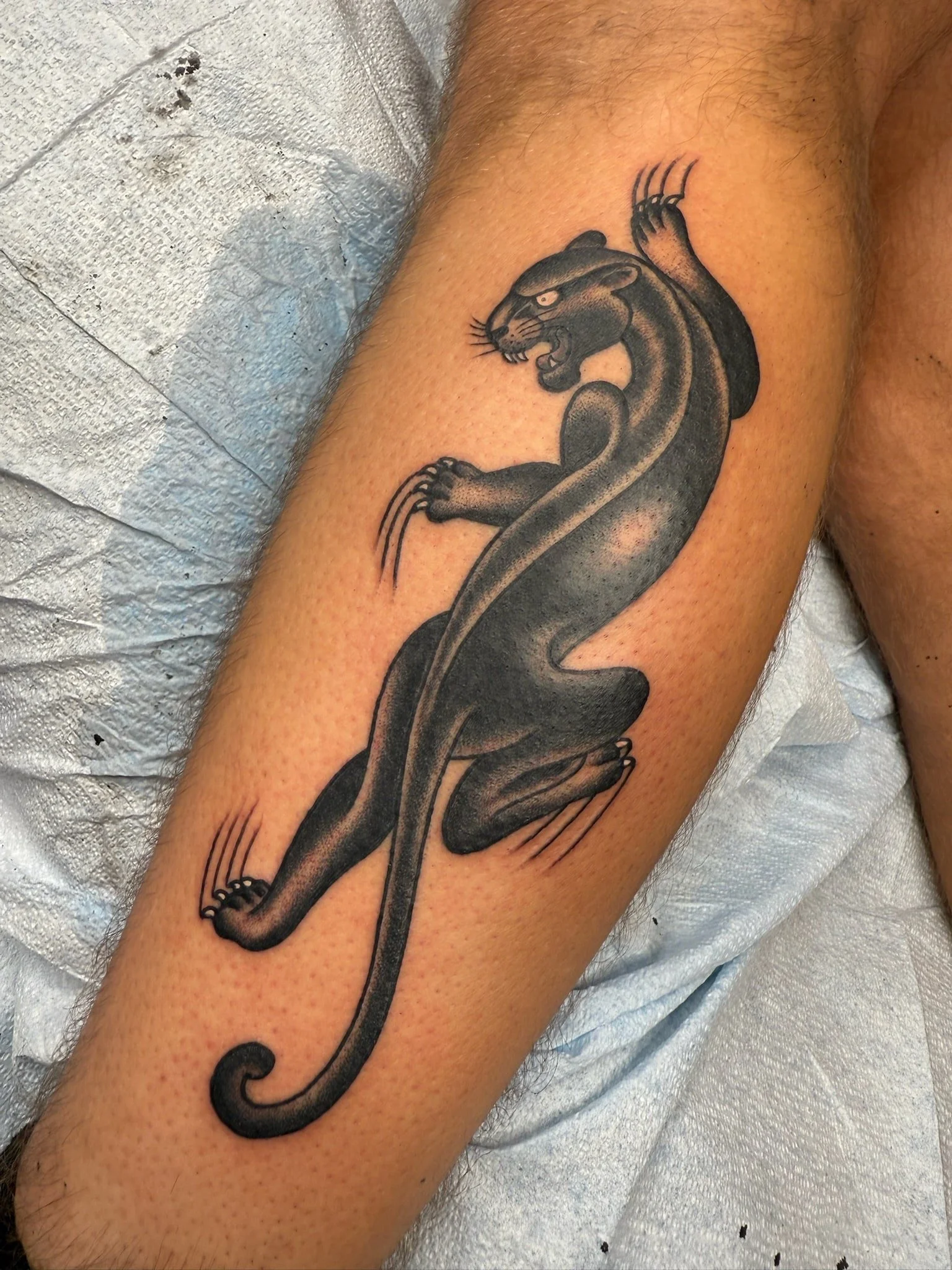 great-lakes-tattoo-chicago-black-panther-traditional-tattoo.jpg .jpeg