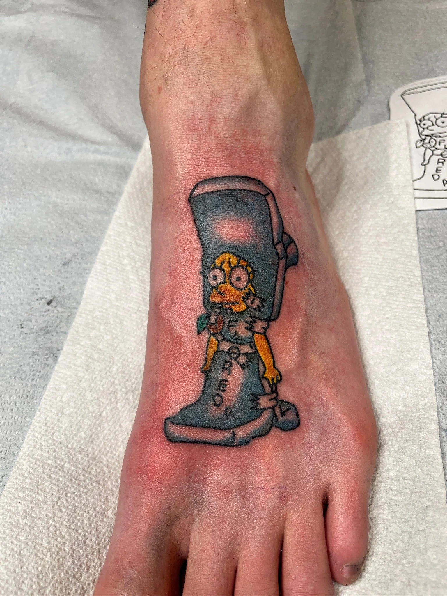 lisa-simpson-florida-traditional-color-chicago-great-lakes-tattoo-min.JPG