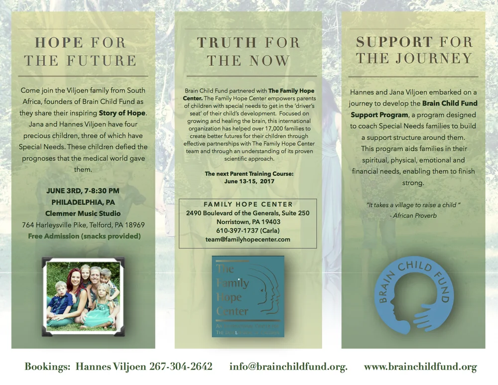 Story Of Hope Brain Child Fund - 