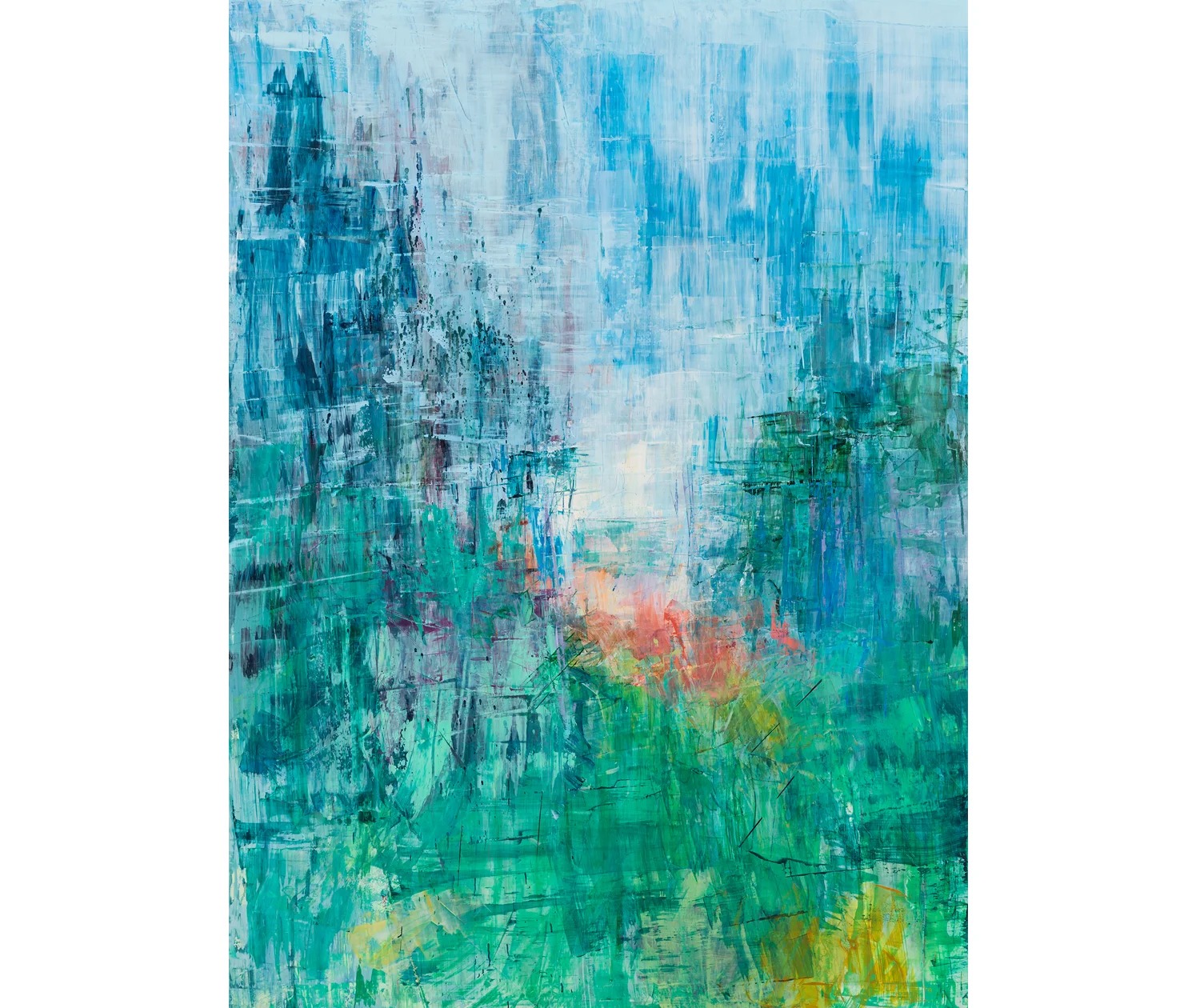 Tilden #5 , 2019, 60” x 44”oil on wood